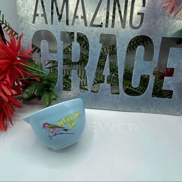Anthropologie Measure Up Bird Ceramic Cups - Picture 1 of 10